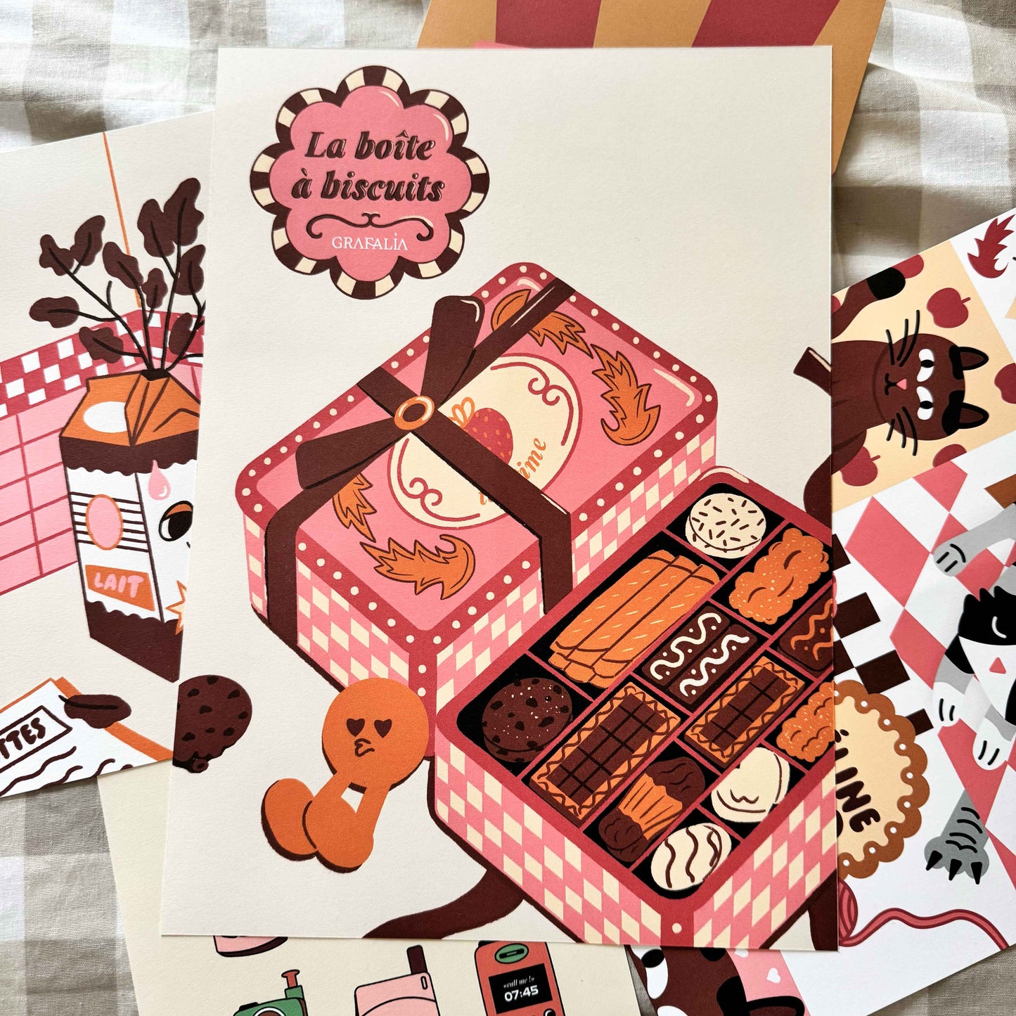 Affiche A4 - La boîte à gâteaux