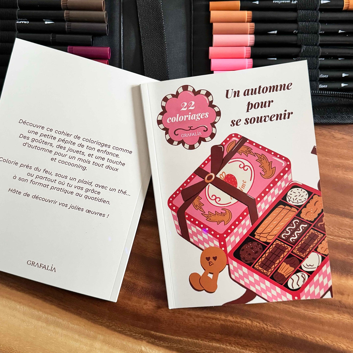 Cahier de coloriages A5 - Un automne pour se souvenir