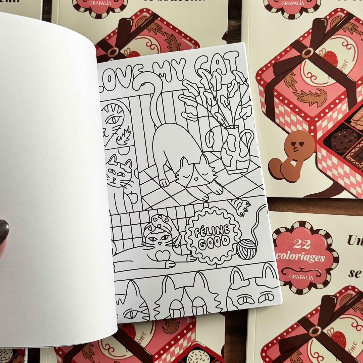Cahier de coloriages A5 - Un automne pour se souvenir