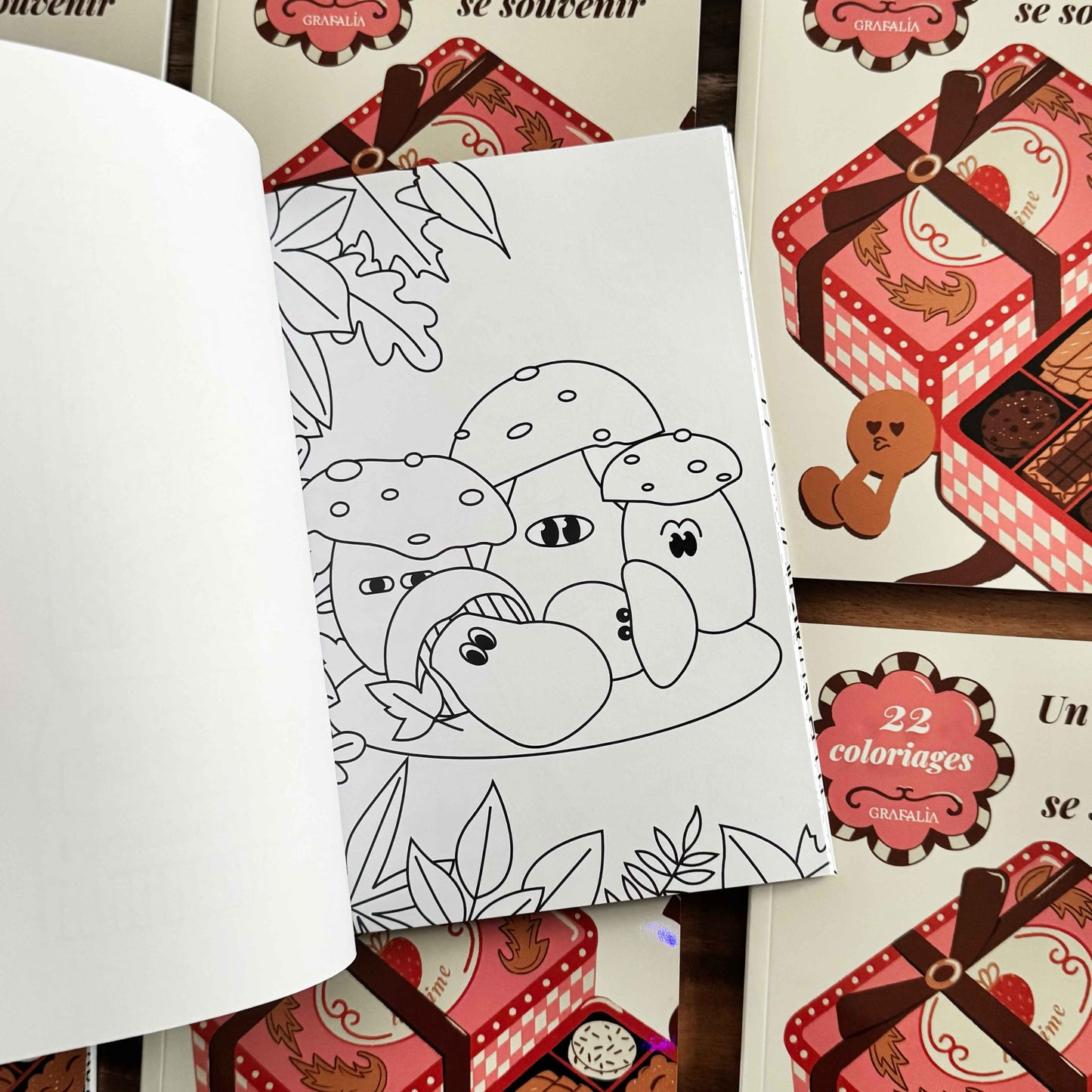 Cahier de coloriages A5 - Un automne pour se souvenir