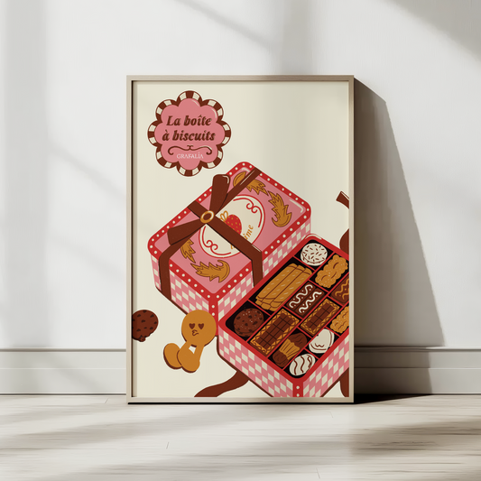 Affiche A4 - La boîte à gâteaux